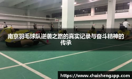 南京羽毛球队逆袭之路的真实记录与奋斗精神的传承